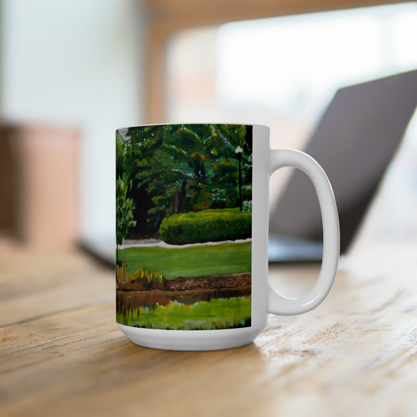 Furman University - Swan Lake - Mug