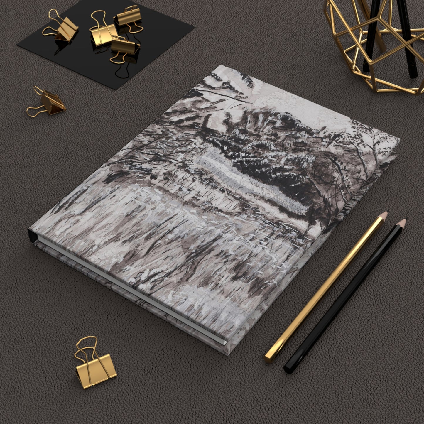 Lake Minimalist: Hardcover Journal