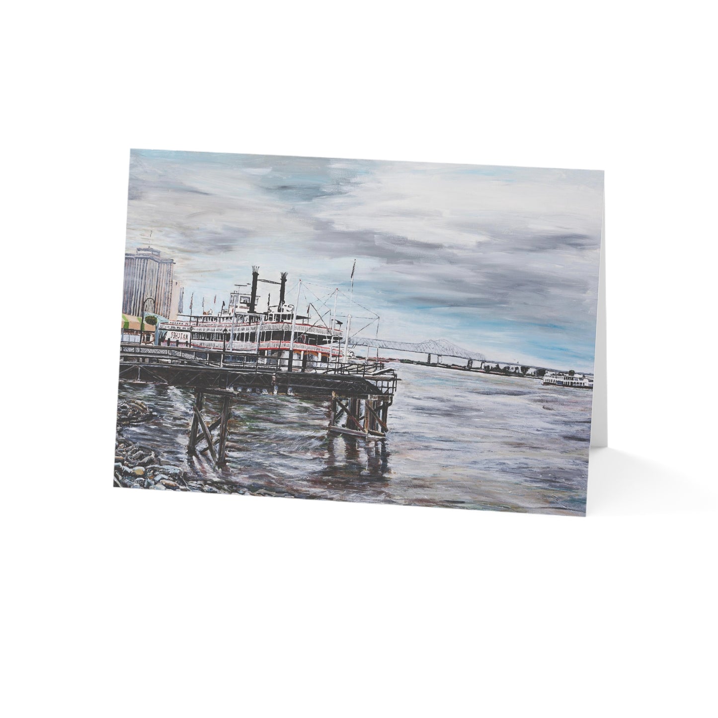 New Orleans Natchez - Greeting Cards