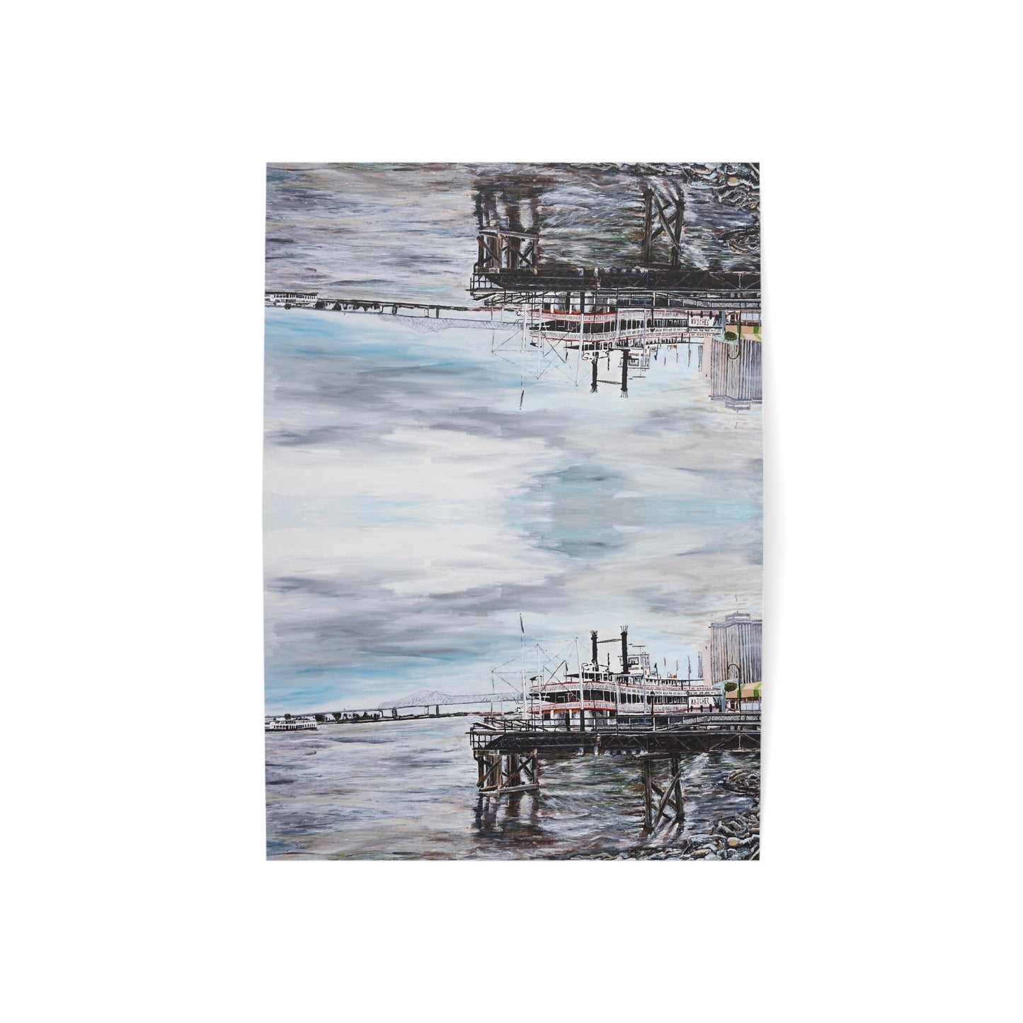 New Orleans Natchez - Greeting Cards