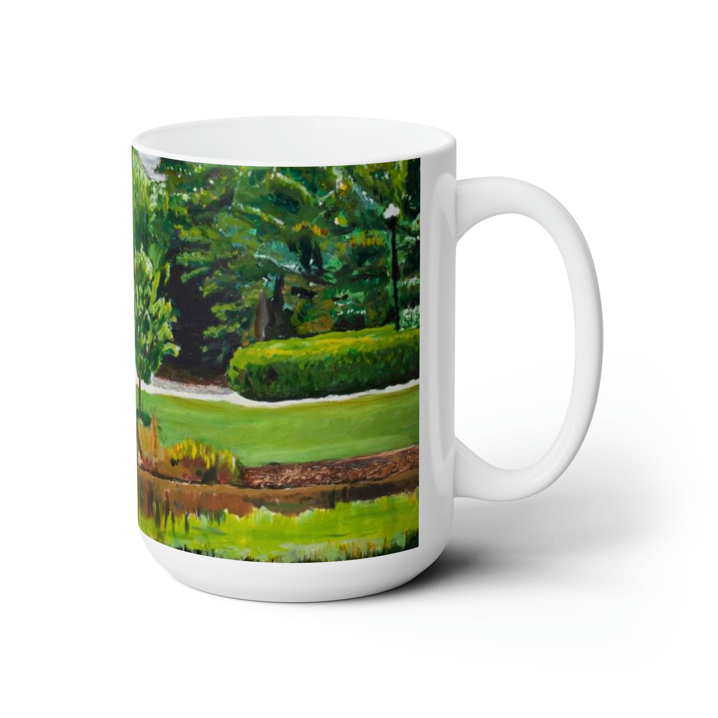 Furman University - Swan Lake - Mug