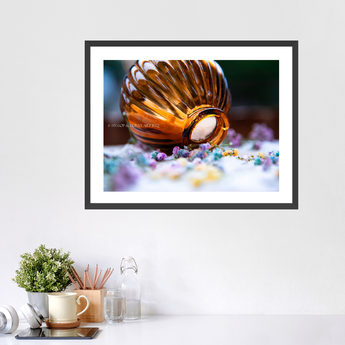 Amber Glamour - Framed Prints
