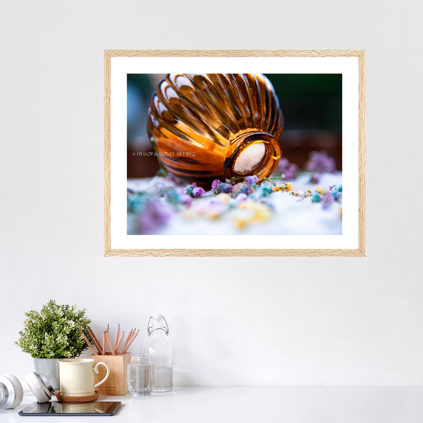 Amber Glamour - Framed Prints
