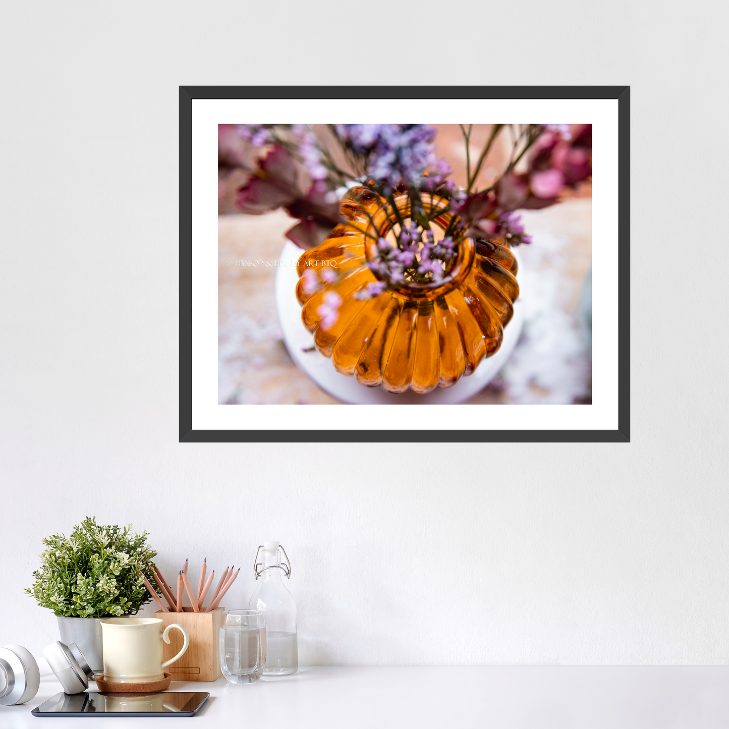 Amber Glow - Framed Prints