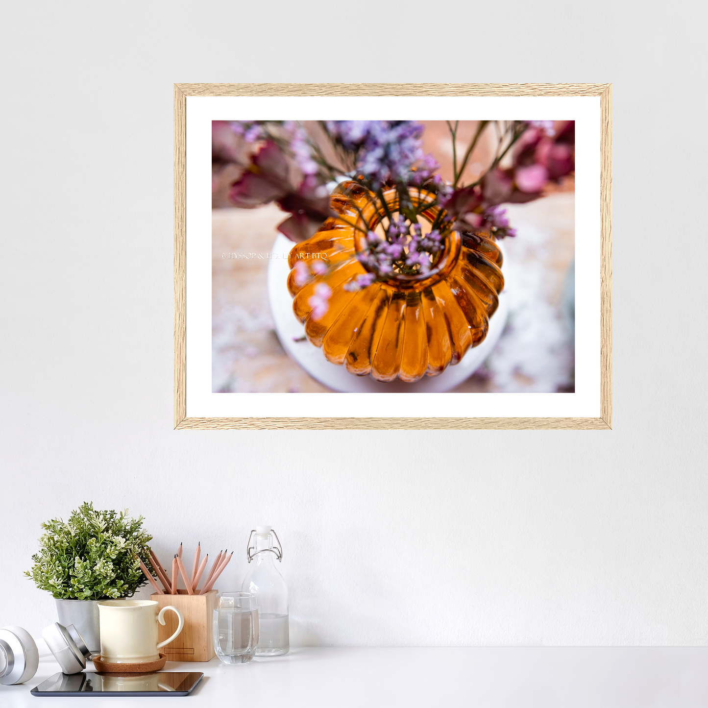 Amber Glow - Framed Prints