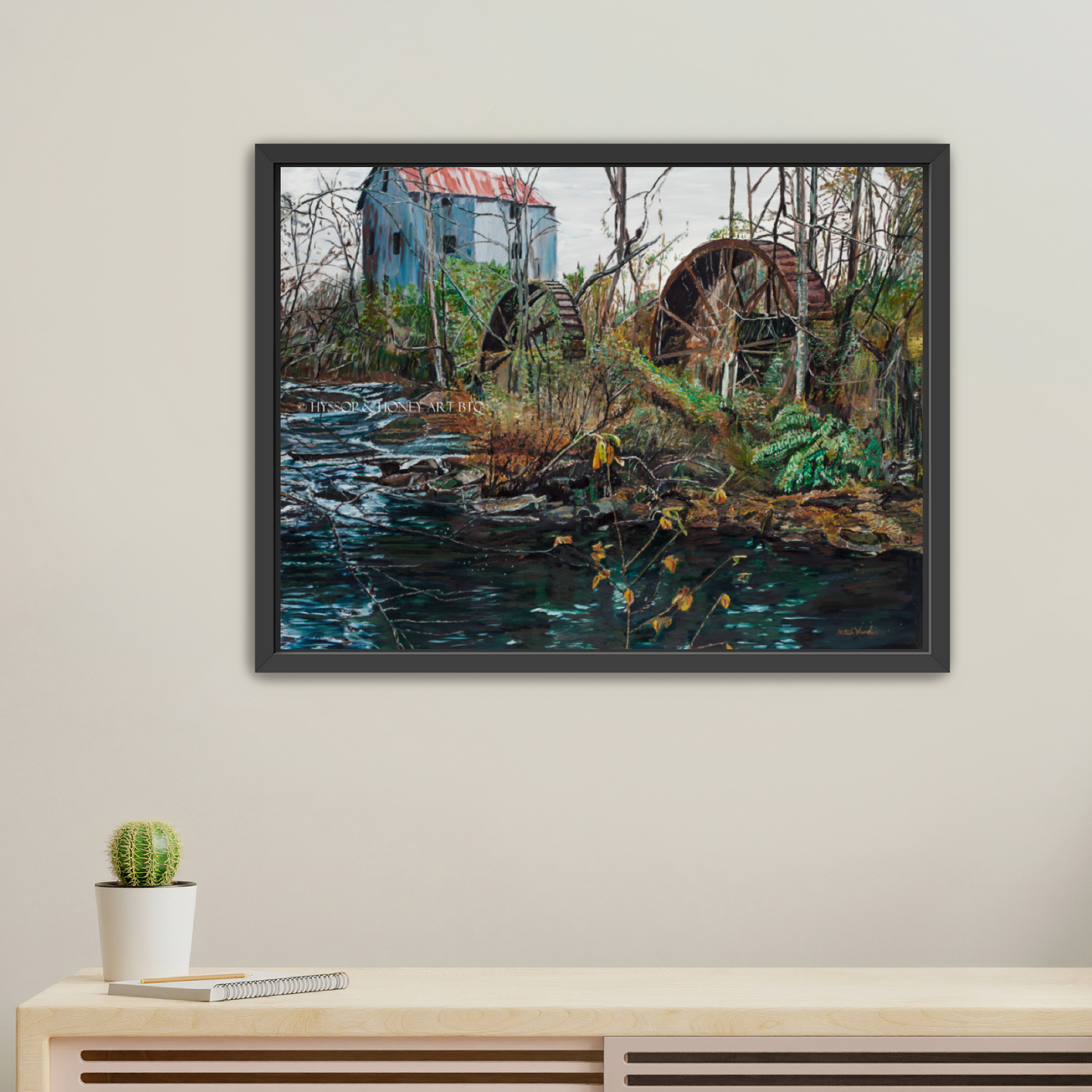 Berry Mill Landscape - Canvas