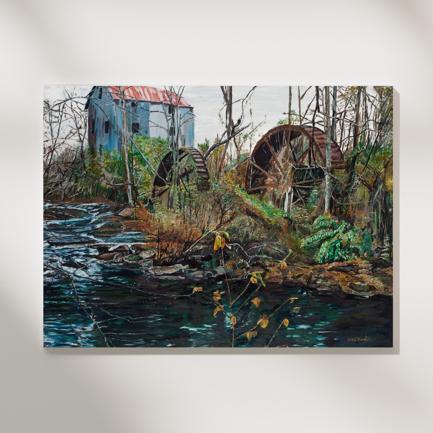 Berry Mill Landscape - Canvas
