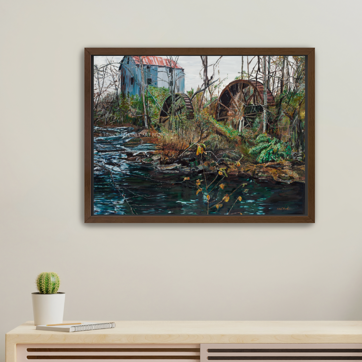 Berry Mill Landscape - Canvas