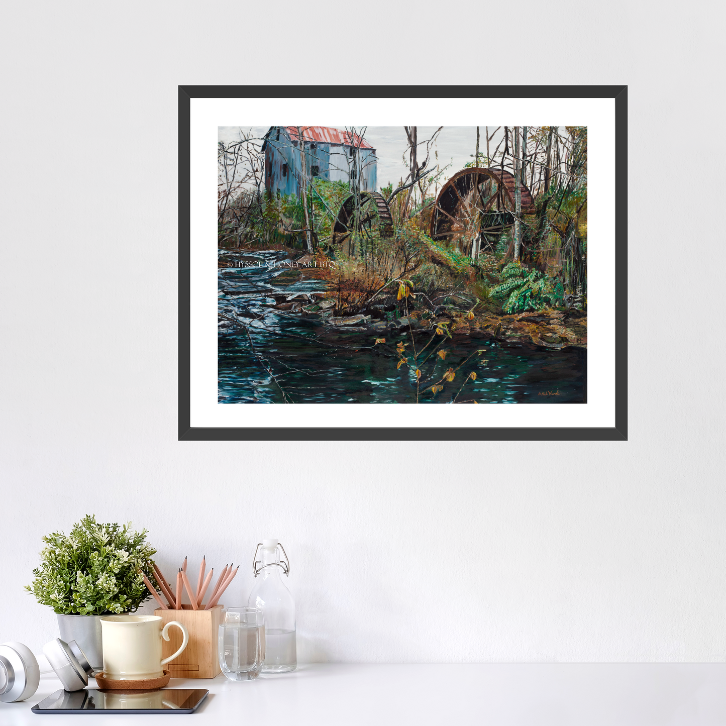 Berry Mill Landscape - Framed Prints