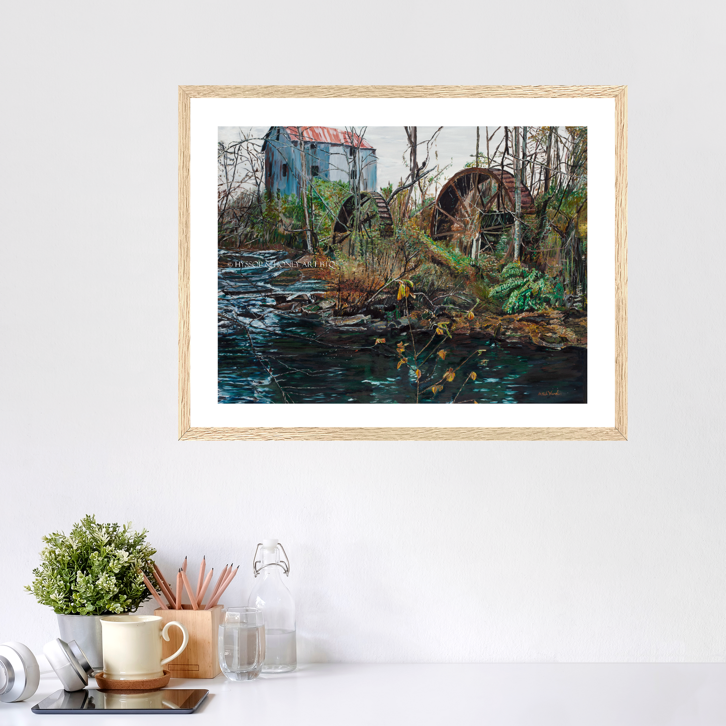 Berry Mill Landscape - Framed Prints