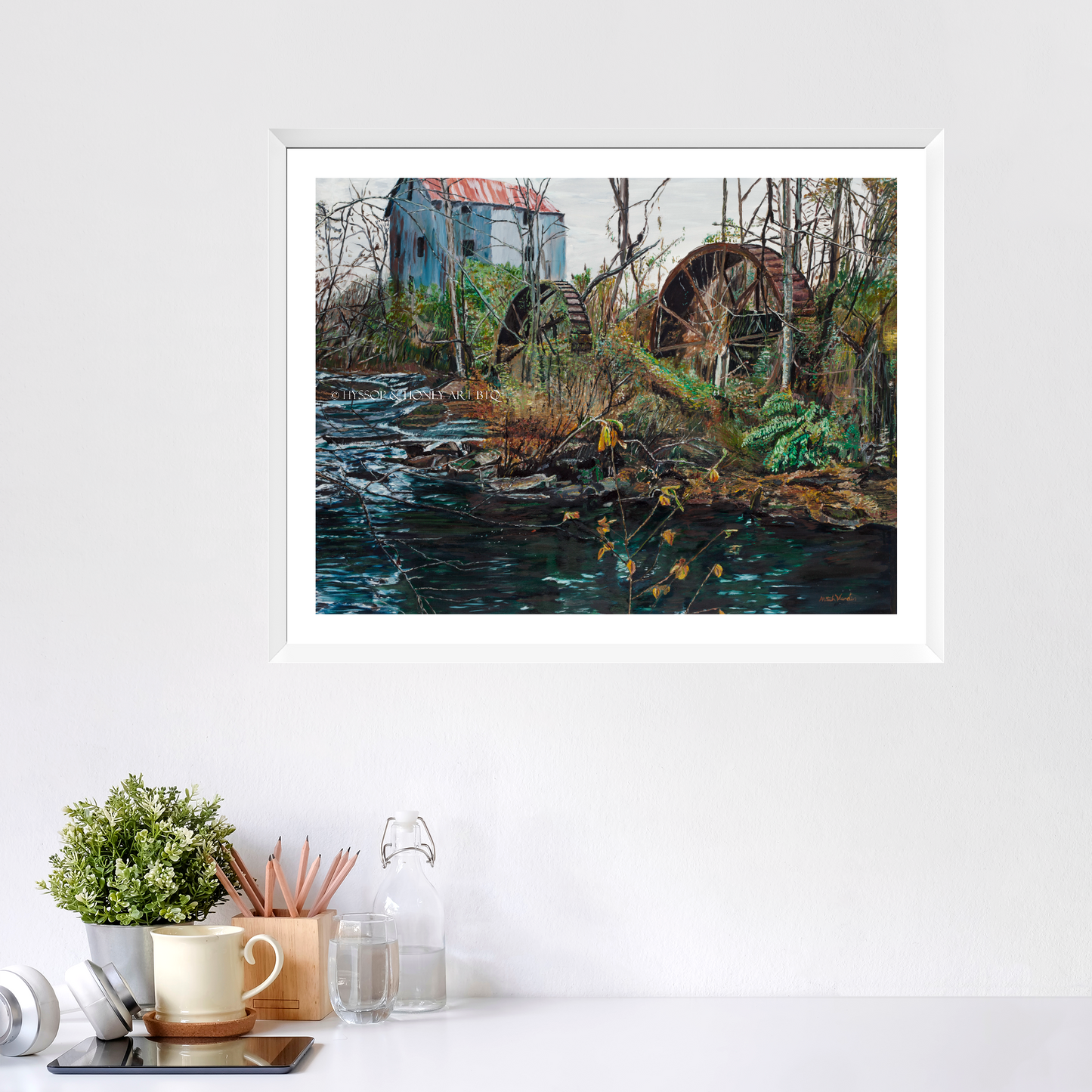 Berry Mill Landscape - Framed Prints