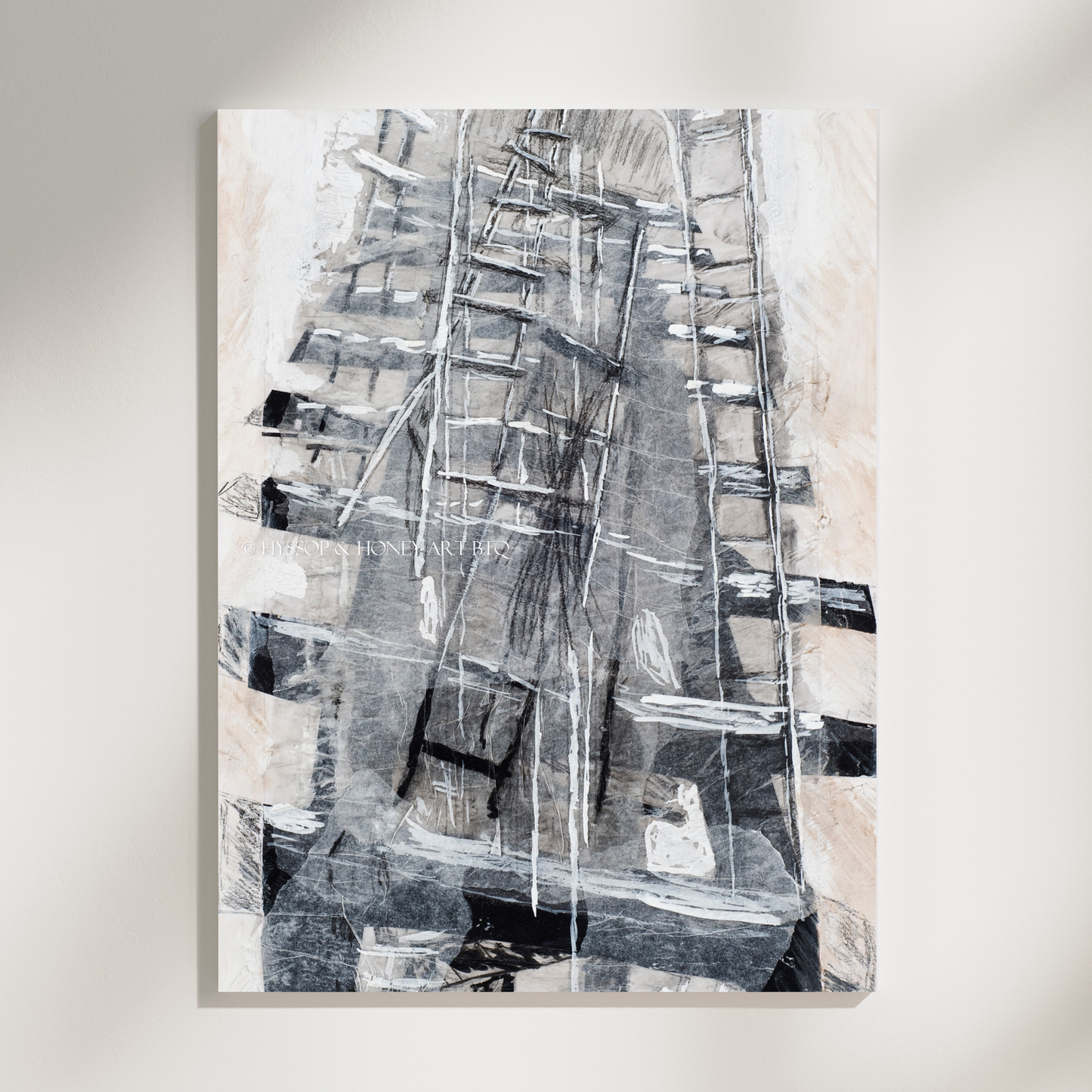 Railway Ladders - Canvas