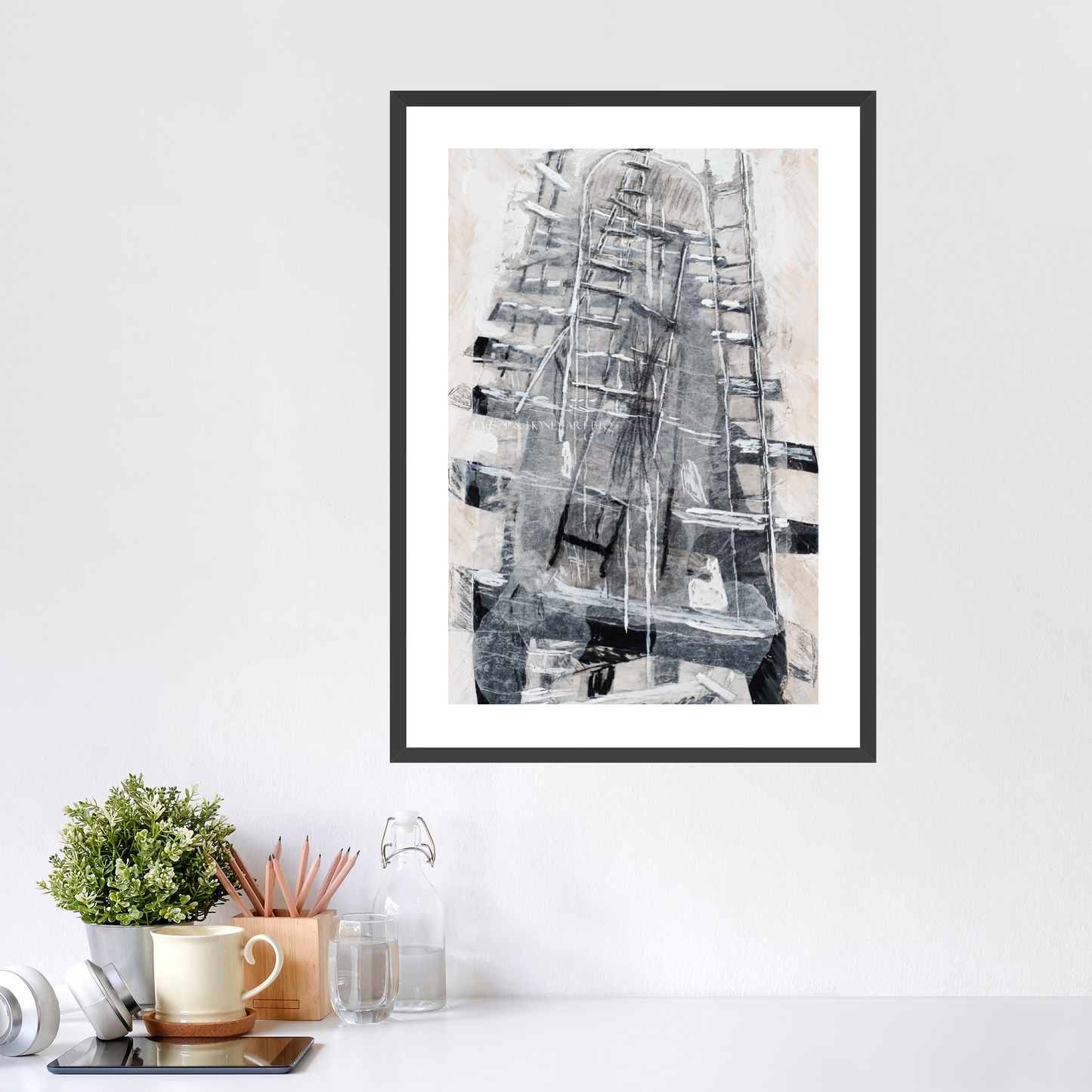 Railway Ladders - Framed Prints