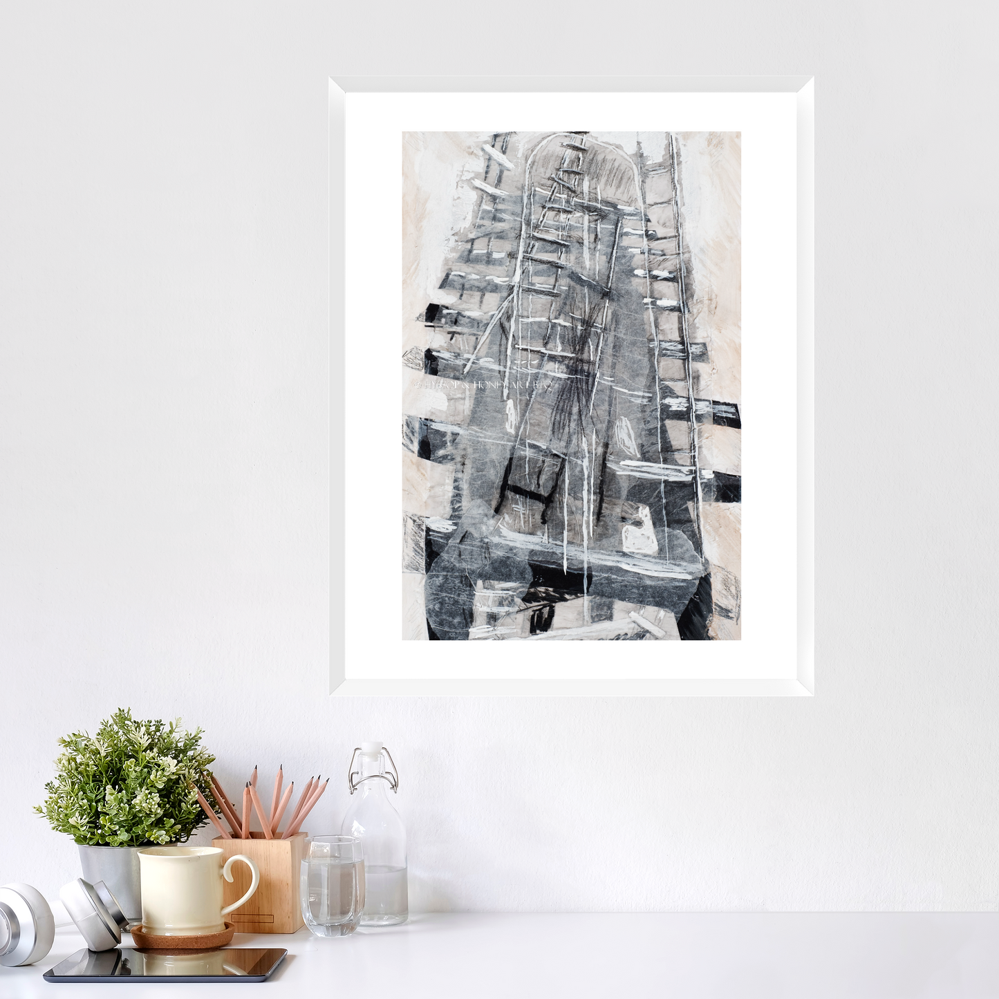 Railway Ladders - Framed Prints