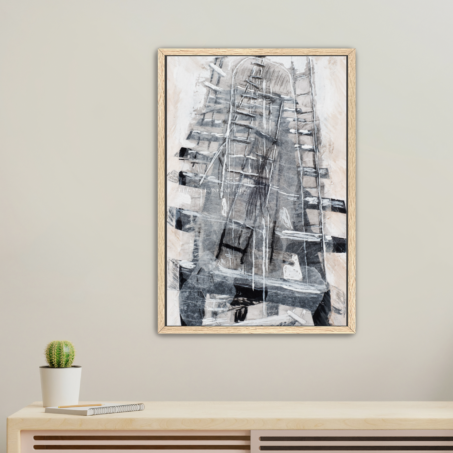 Railway Ladders - Canvas
