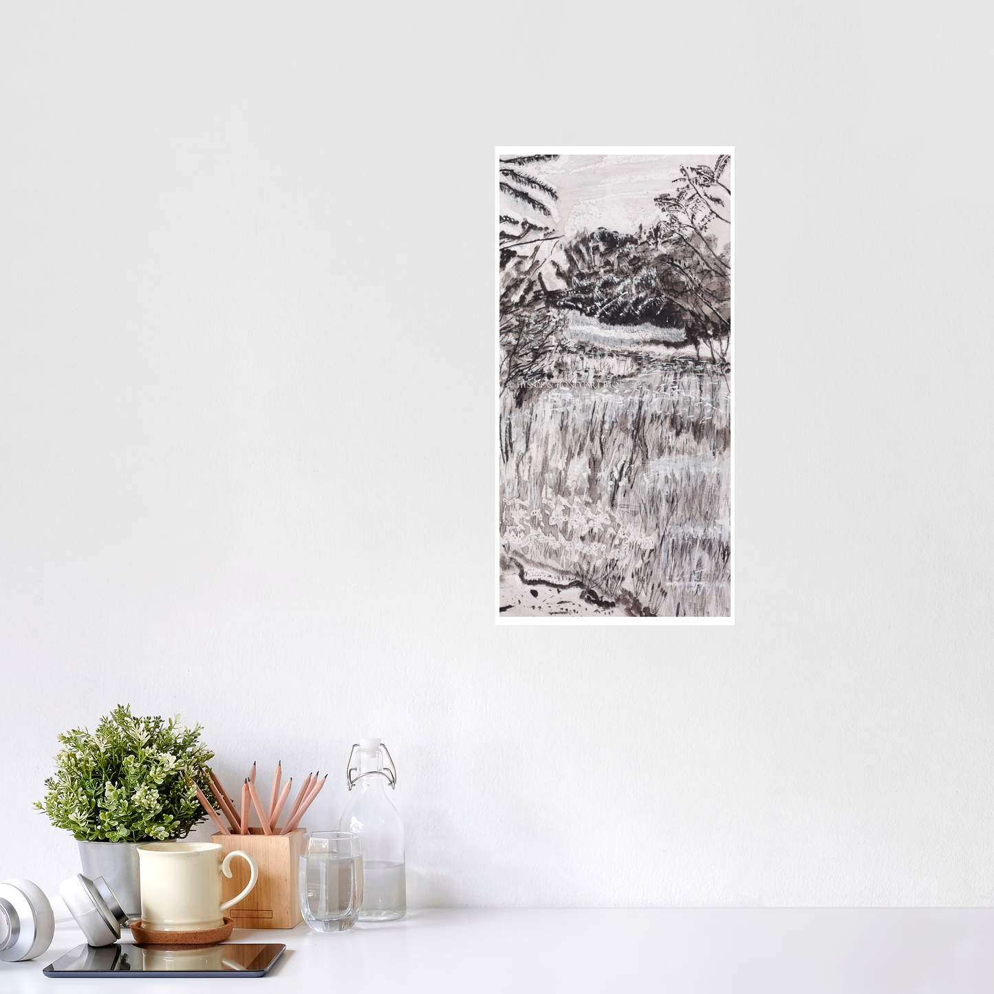 Lake Minimalist - Unframed Prints