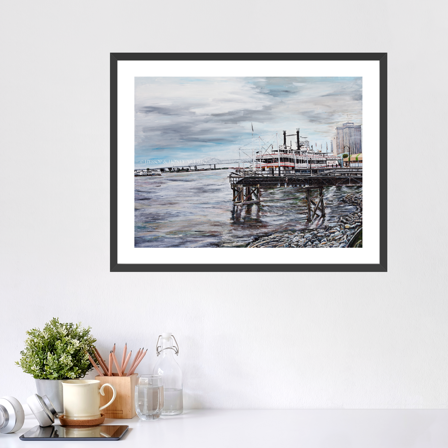 New Orleans Natchez - Framed Prints