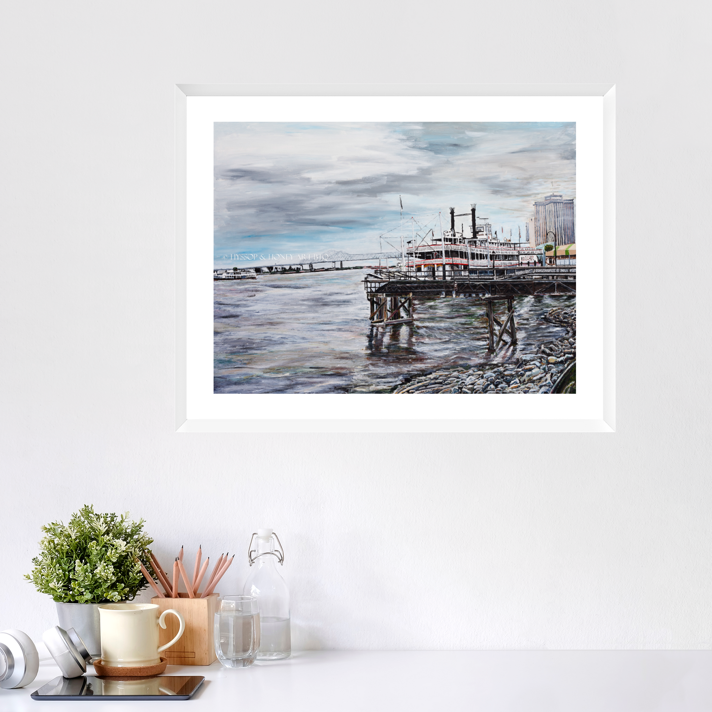 New Orleans Natchez - Framed Prints