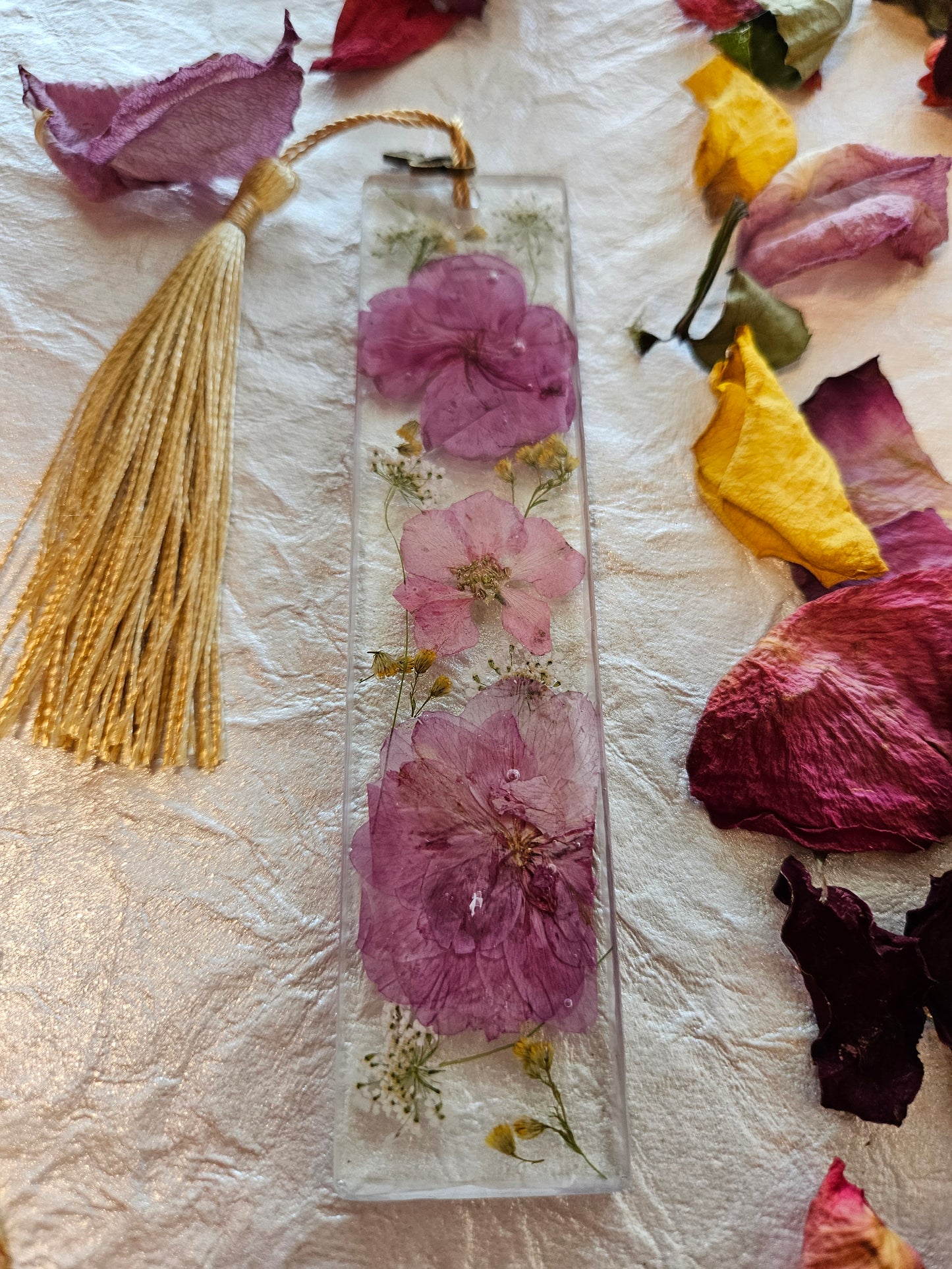 Pressed Flower Bookmark - 15