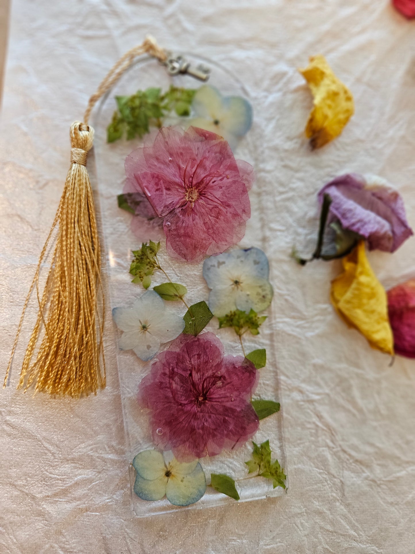 Pressed Flower Bookmark - 1