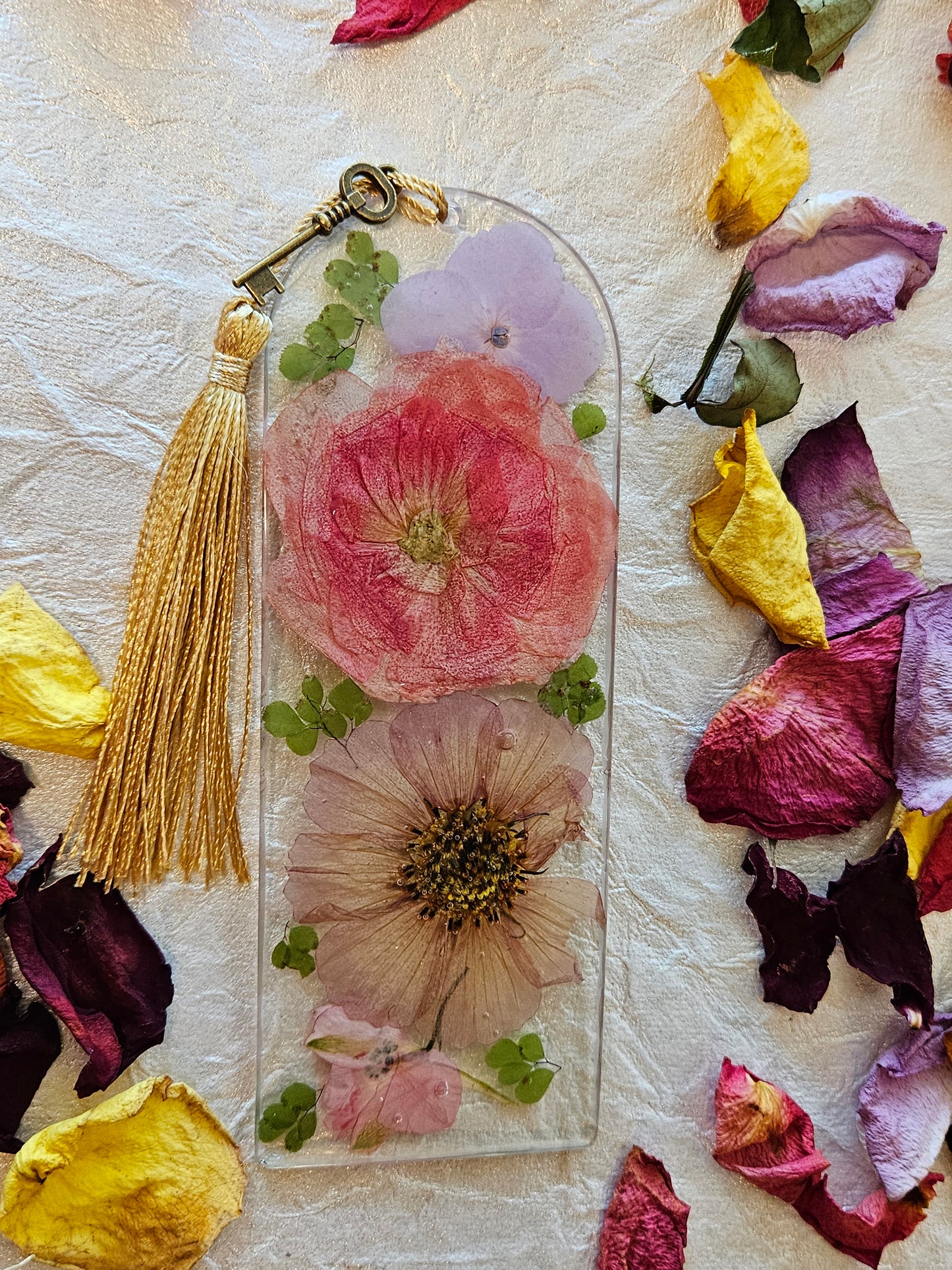 Pressed Flower Bookmark - 10