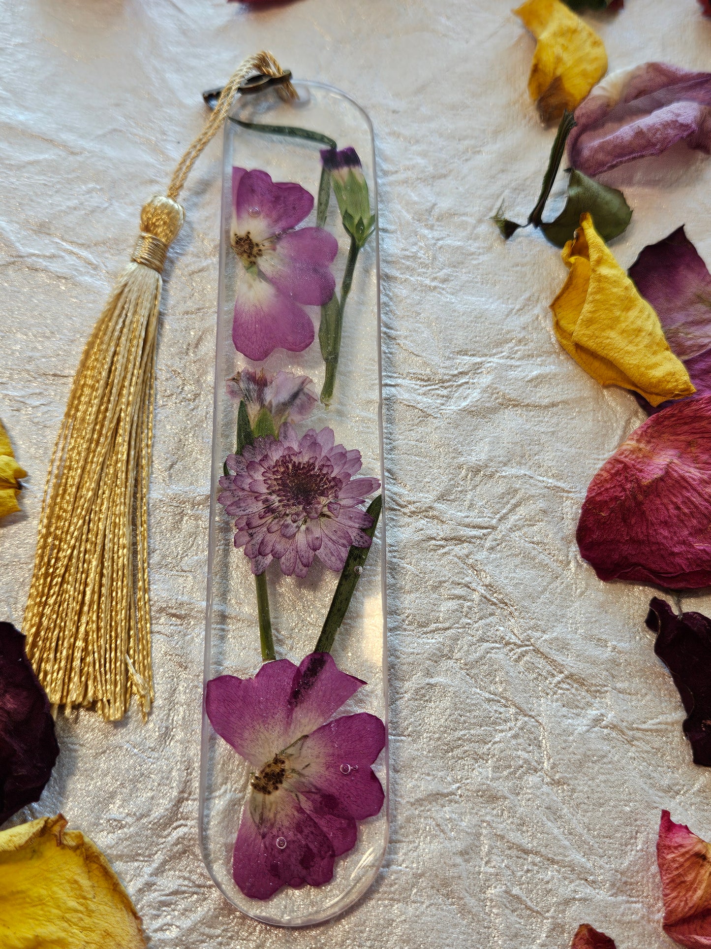 Pressed Flower Bookmark - 12
