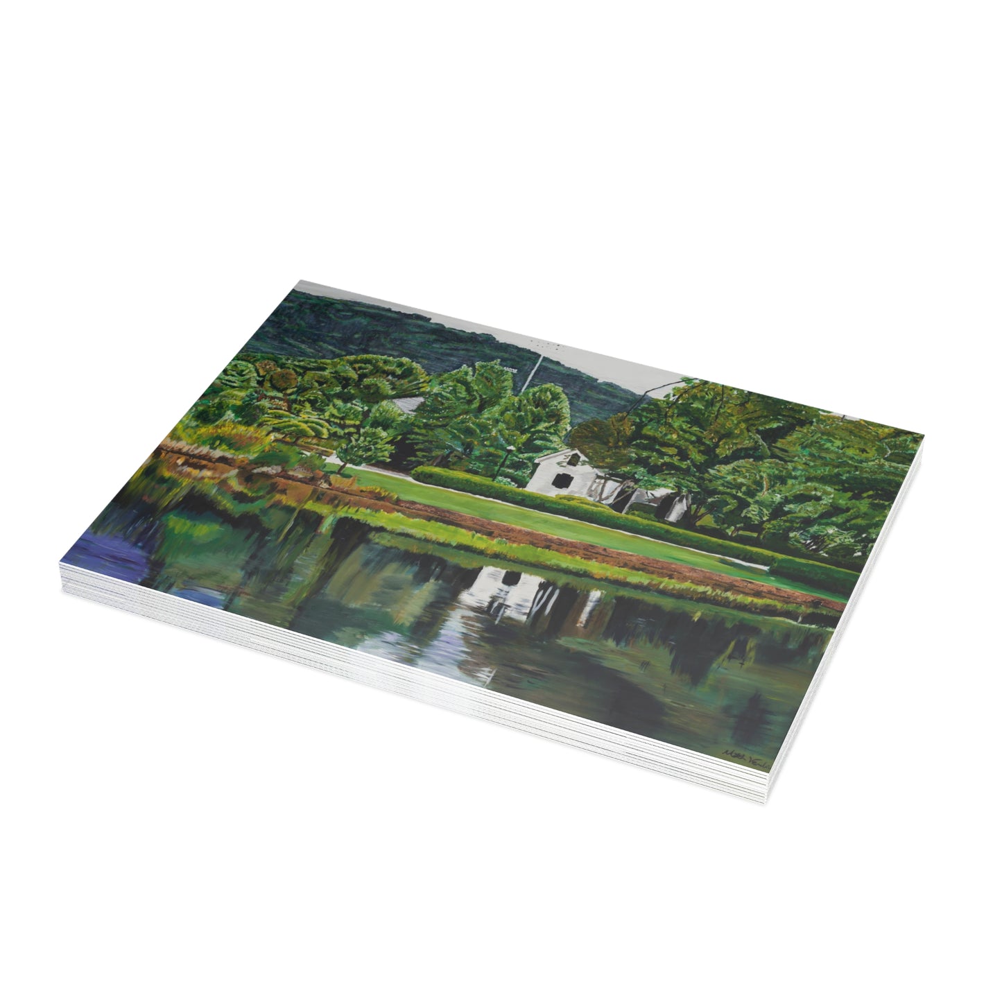 Swan Lake at Furman - Greeting Cards