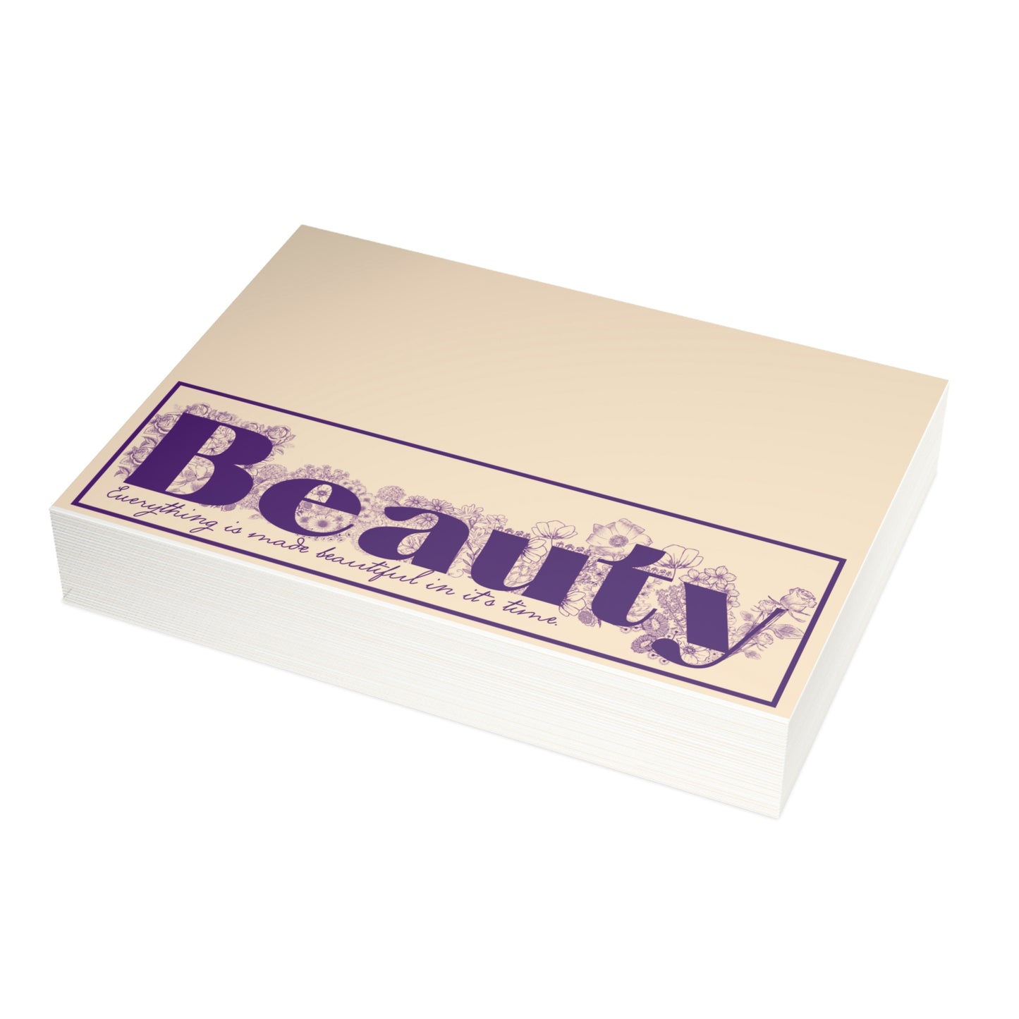 "Beauty" Greeting Cards - Everything Hyssop & Honey
