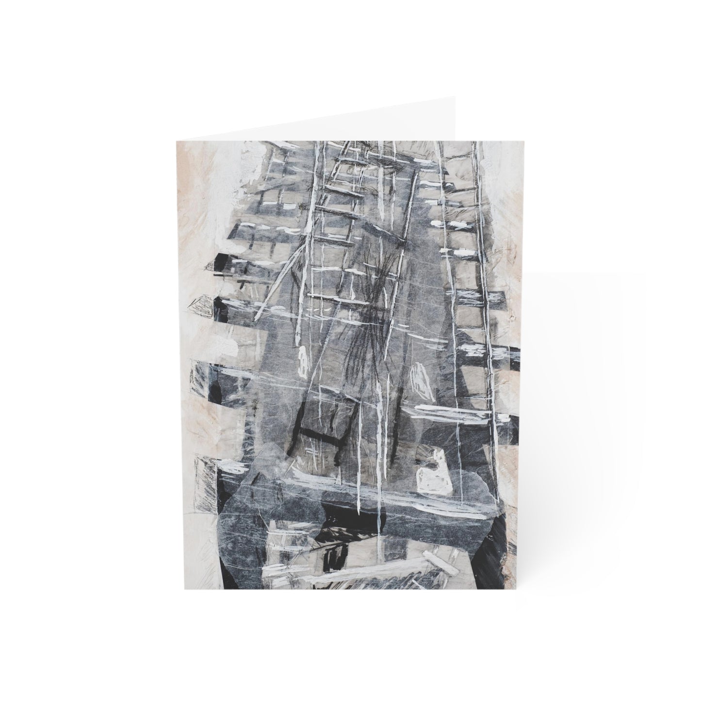Railway Ladders - Greeting Cards