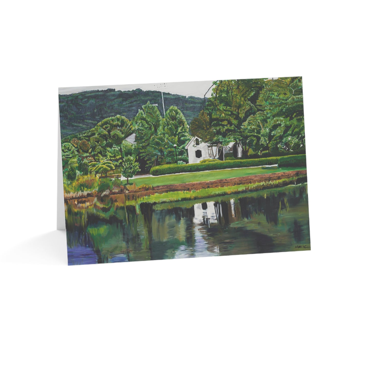 Swan Lake at Furman - Greeting Cards