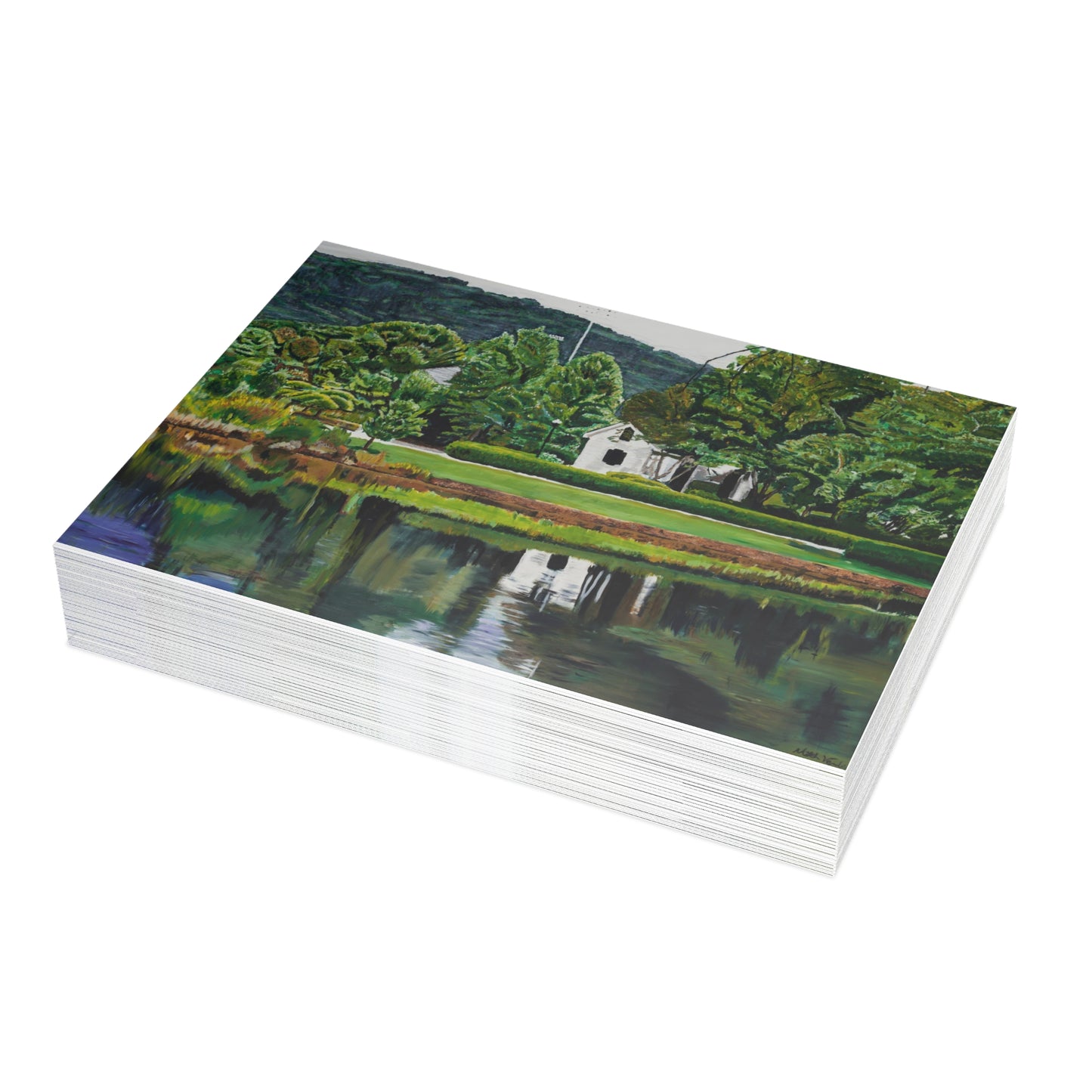 Swan Lake at Furman - Greeting Cards