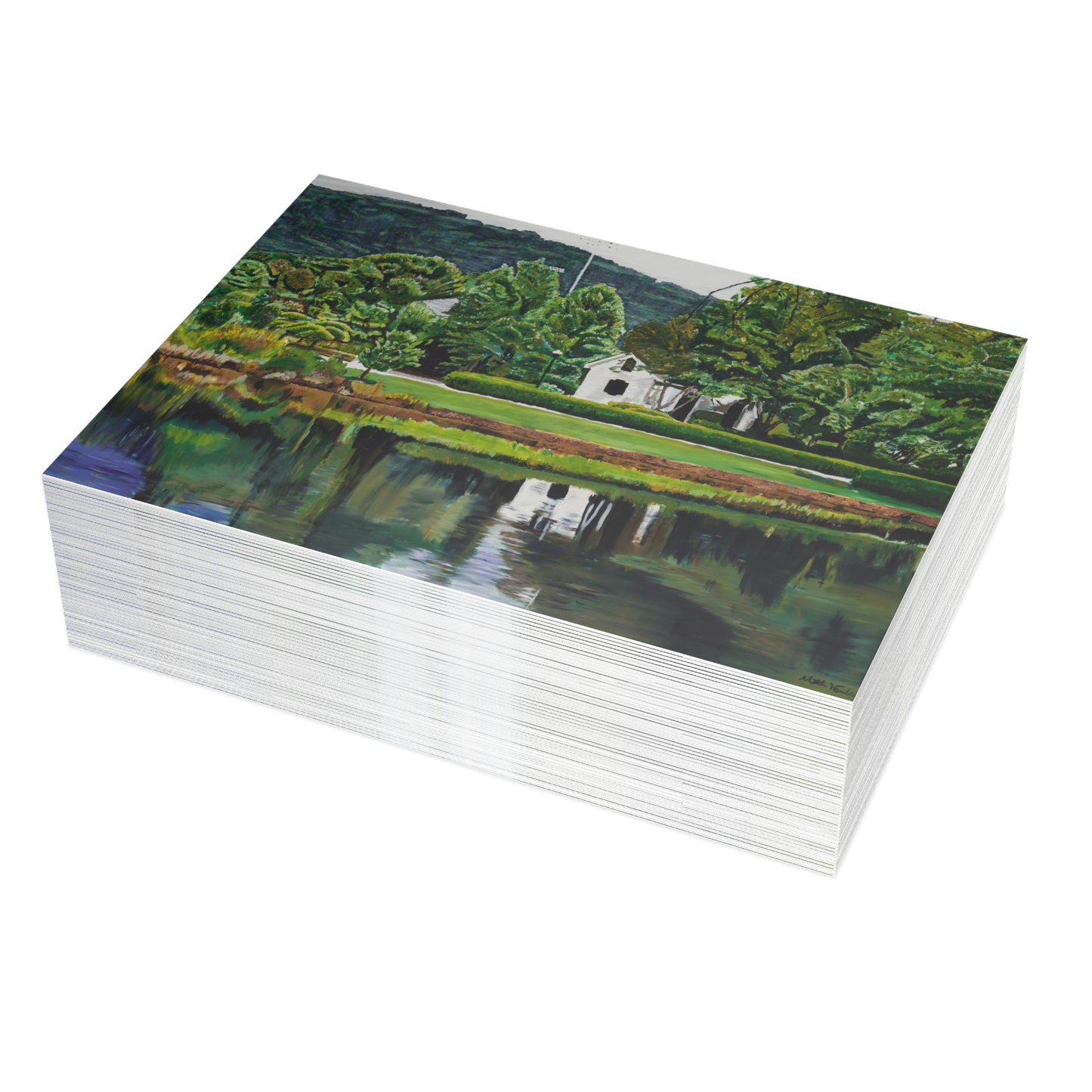 Swan Lake at Furman - Greeting Cards