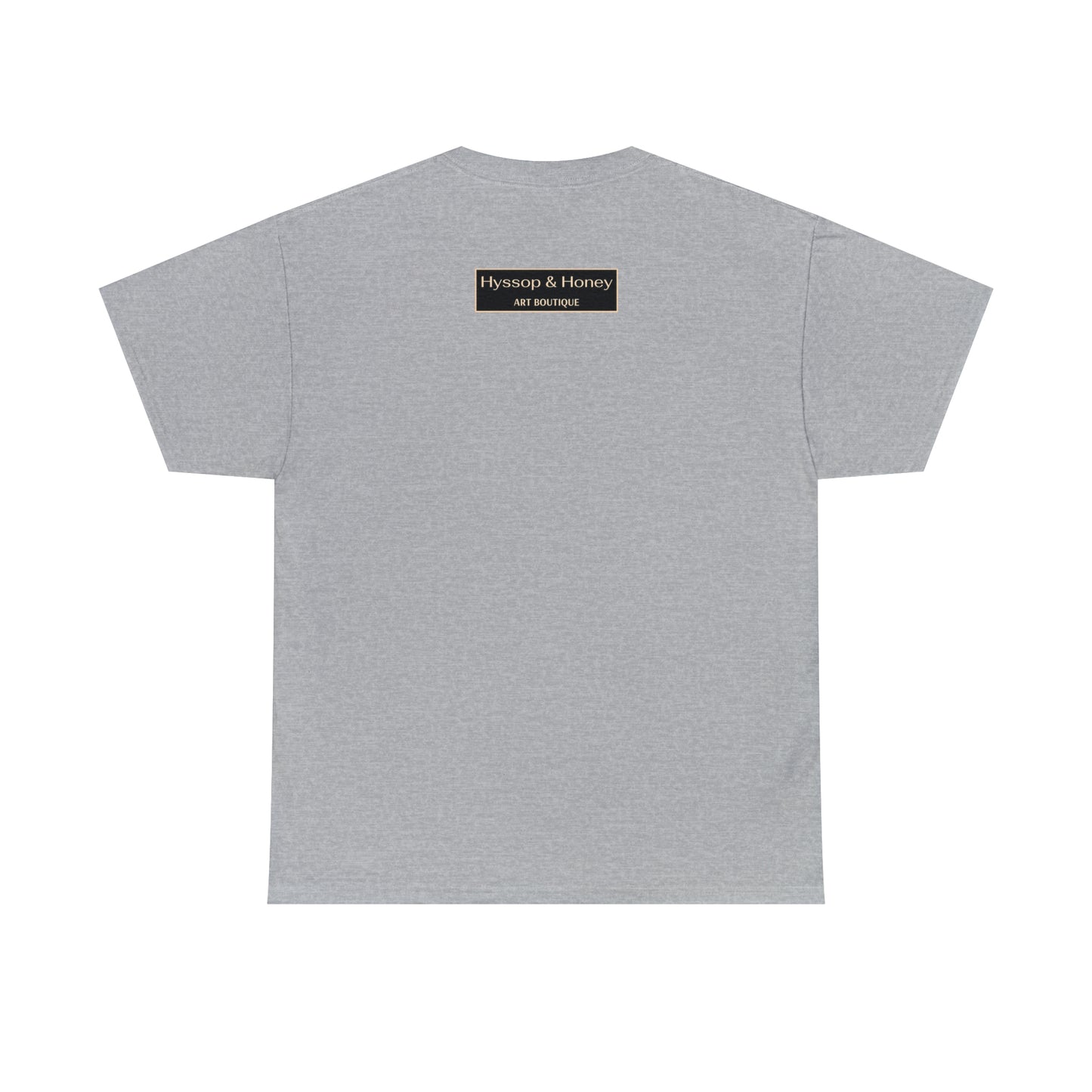 "Beauty" Cotton Graphic Tee - Everything Black & Creamed Honey