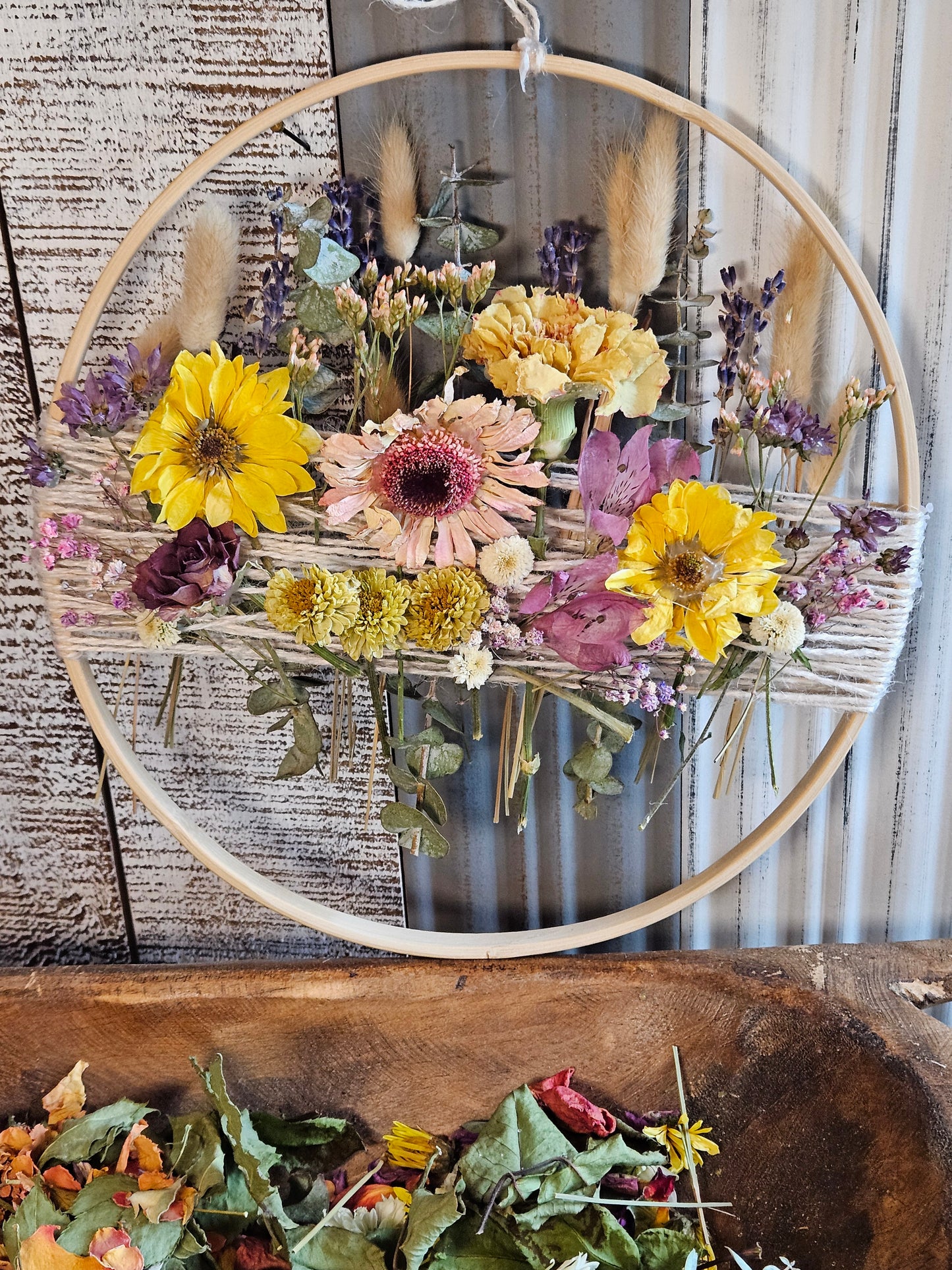 9.6.25 Dried Flower Wreaths Workshop
