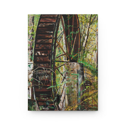 Berry Mill, Water Wheel - Hardcover Journal Matte