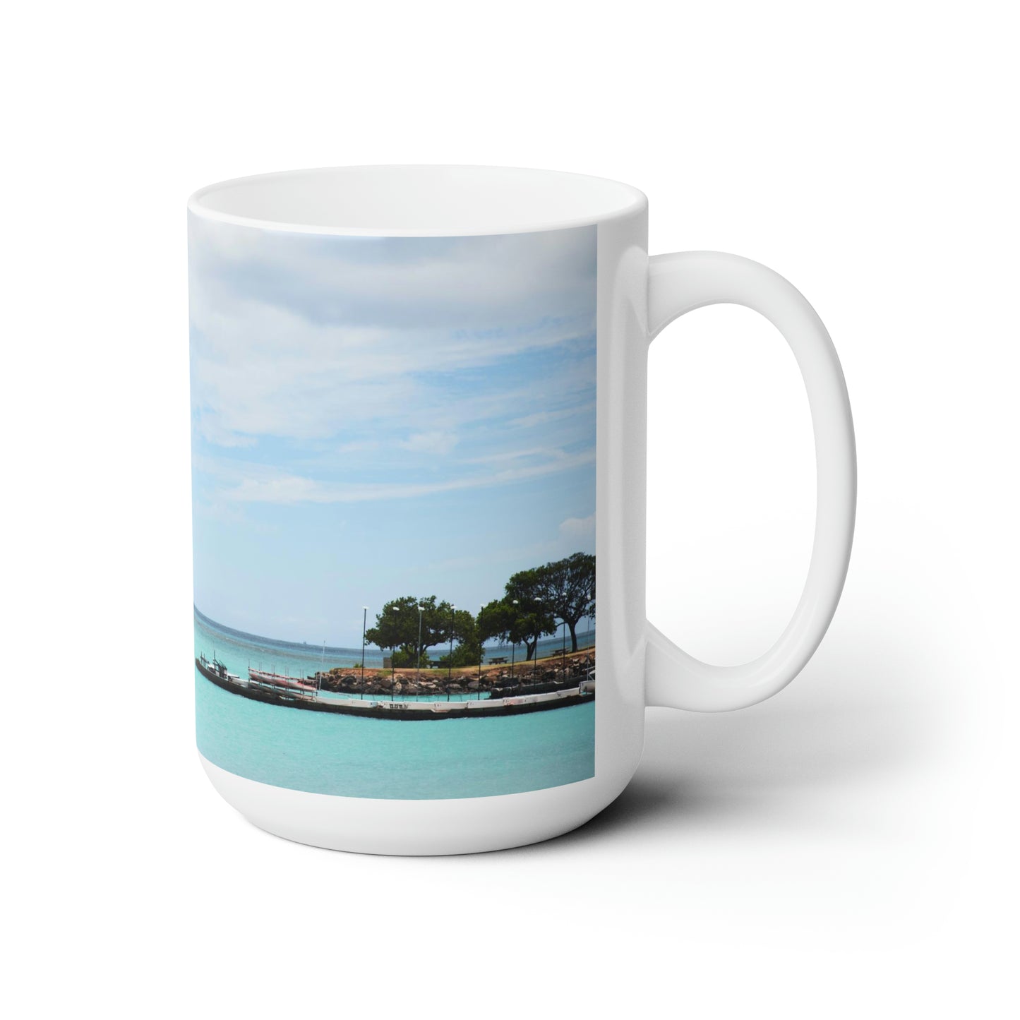 Hickam Beach Paradise -Mug