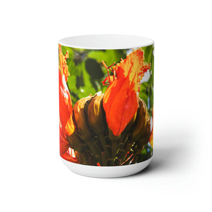 African Tulip Blossom - Mug