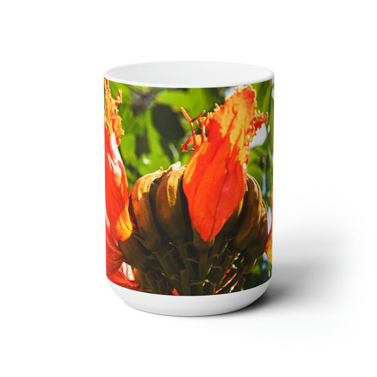 African Tulip Blossom - Mug