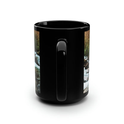 Jones Gap - Black C-Handle Mug