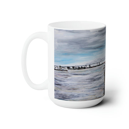 Natchez - White C-Handle Mug