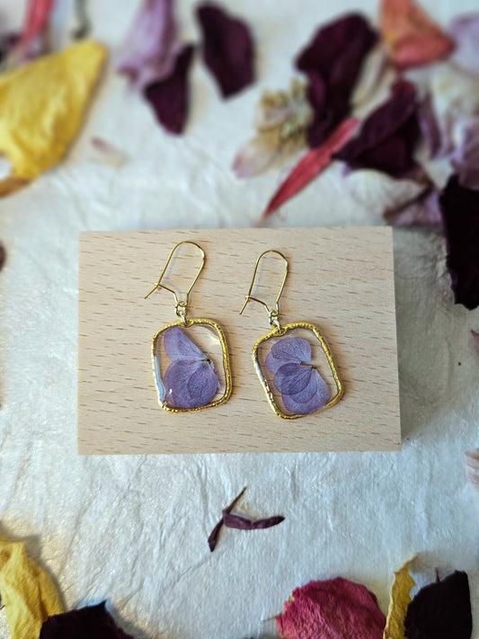 Pressed Flower Earrings - 39