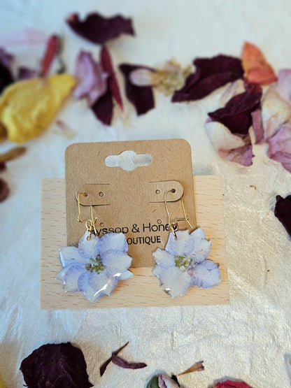 Pressed Flower Earrings - 33