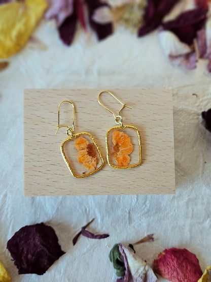 Pressed Flower Earrings - 31