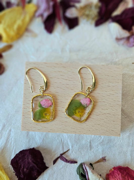 Pressed Flower Earrings - 30