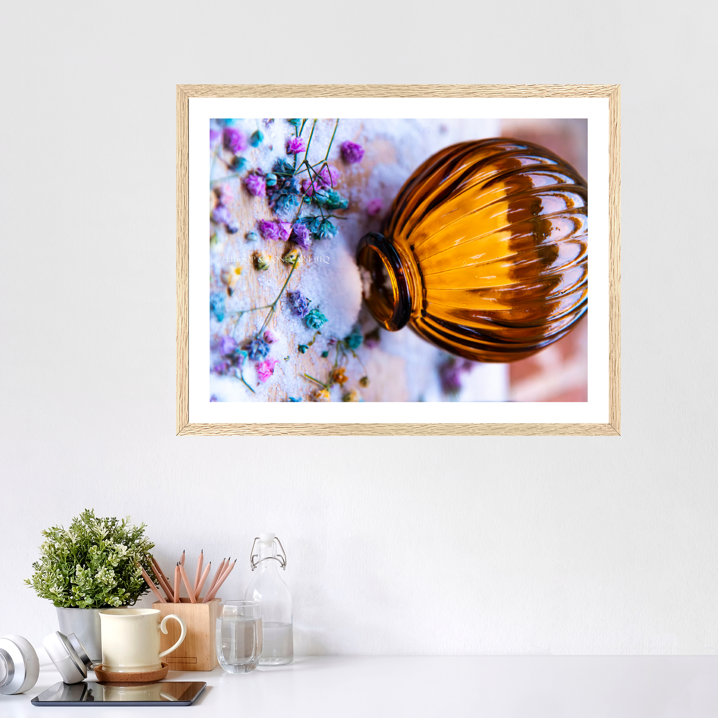 Amber Glare - Framed Prints