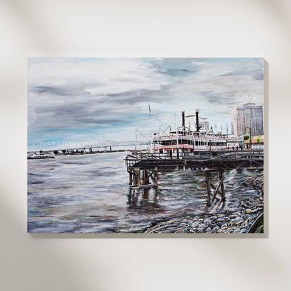 New Orleans Natchez - Canvas