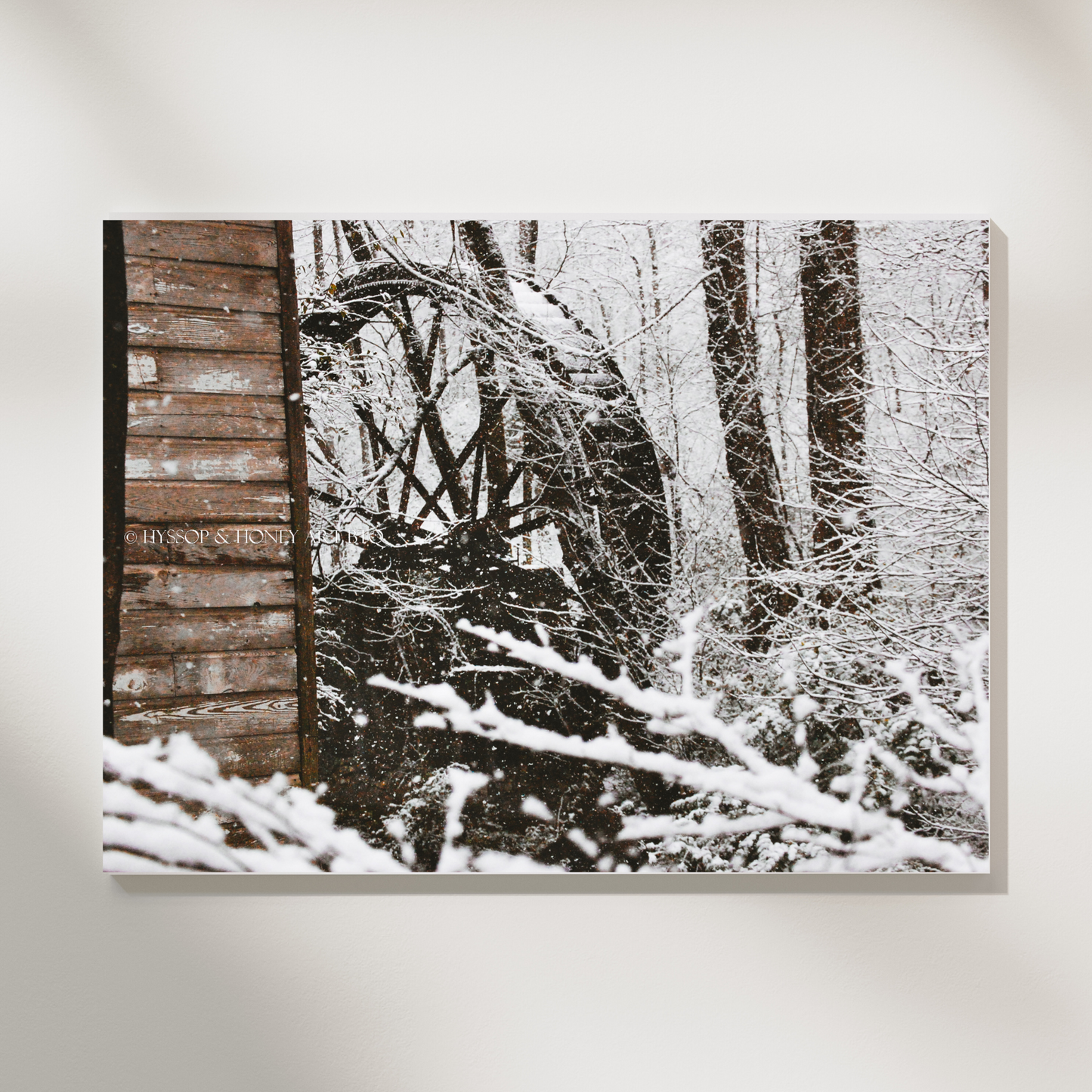 Winter Mill - Canvas