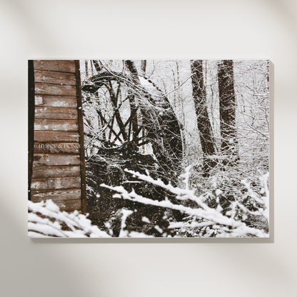 Winter Mill - Canvas