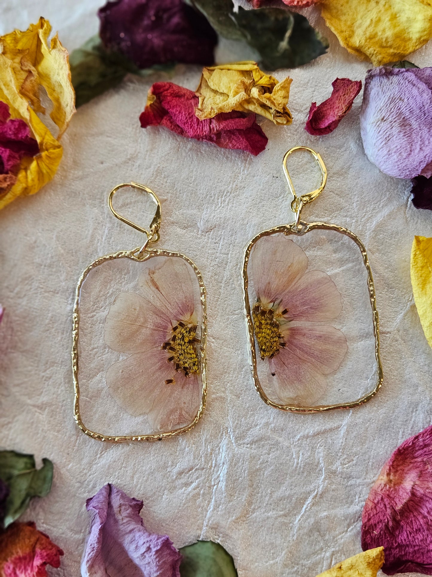 Pressed Flower Earrings - 22
