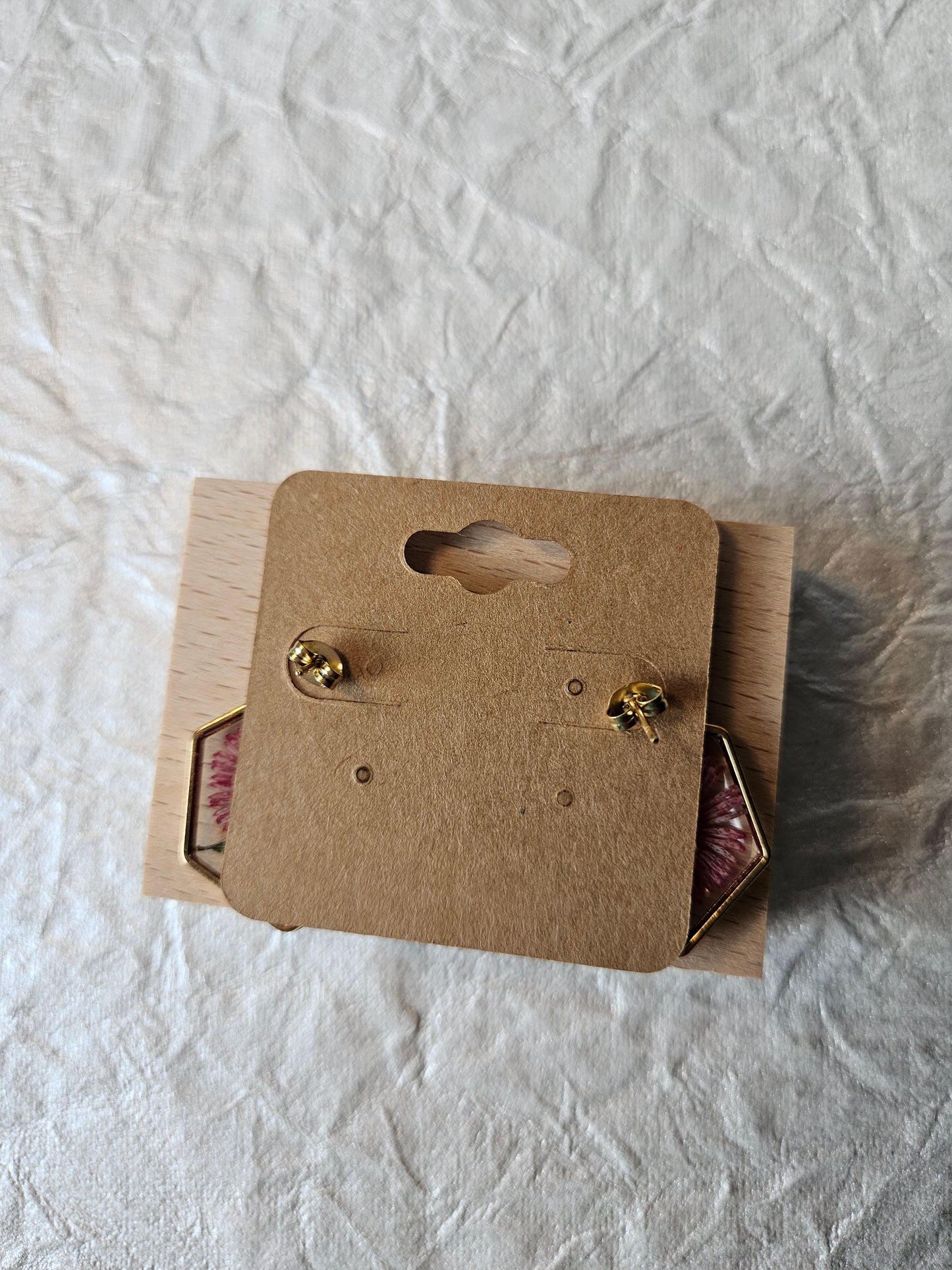 Pressed Flower Earrings - 27